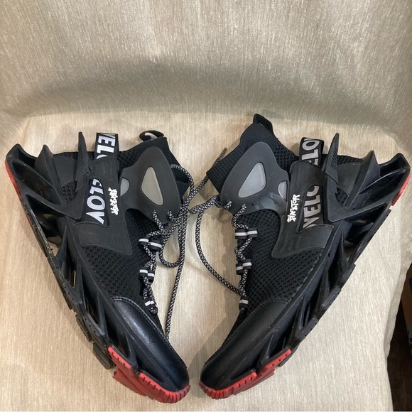 CYBERPUNK TECHWEAR Style By Shein Sz  43 Lace Up Sneakers - Picture 12 of 16